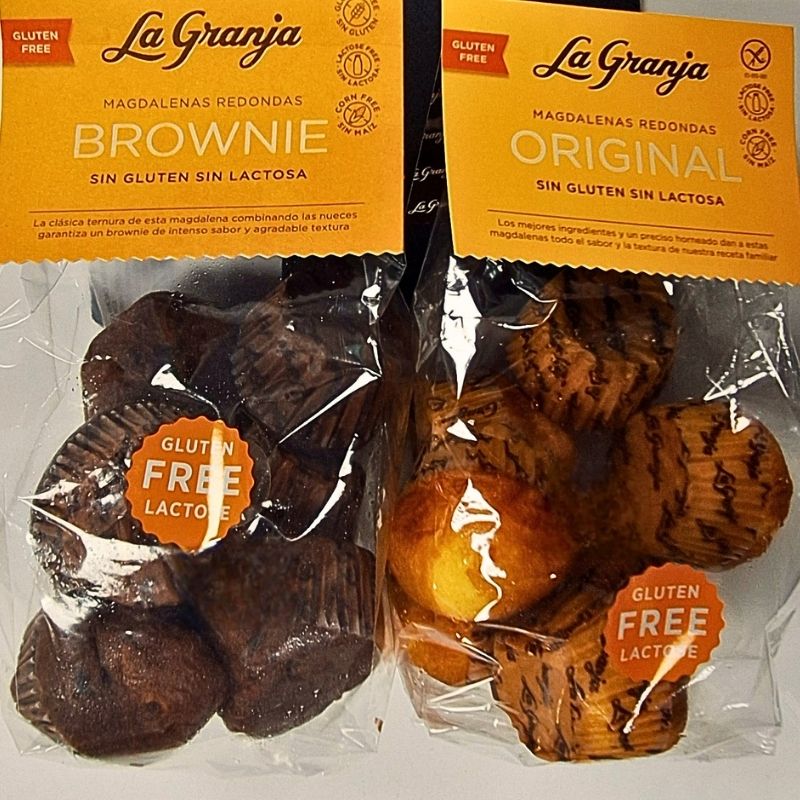 Magdalenas sin gluten de La Granja