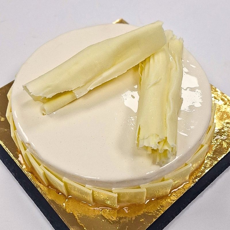 Tarta de chocolate blanco de Torreblanca